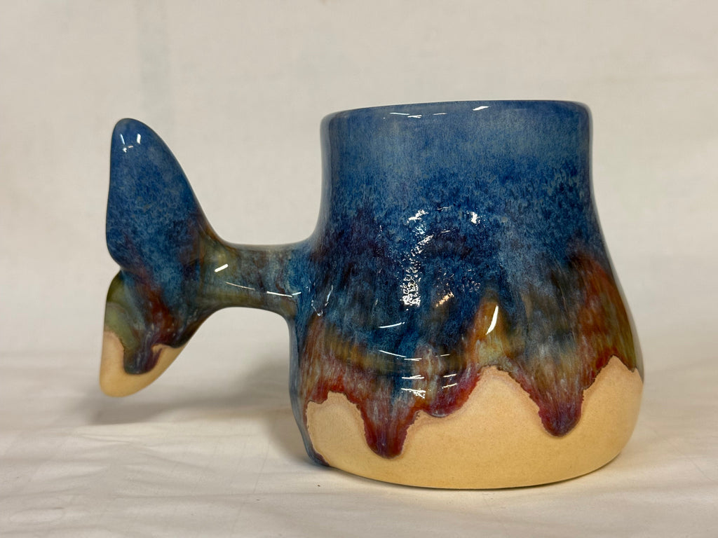 Whale tail mug