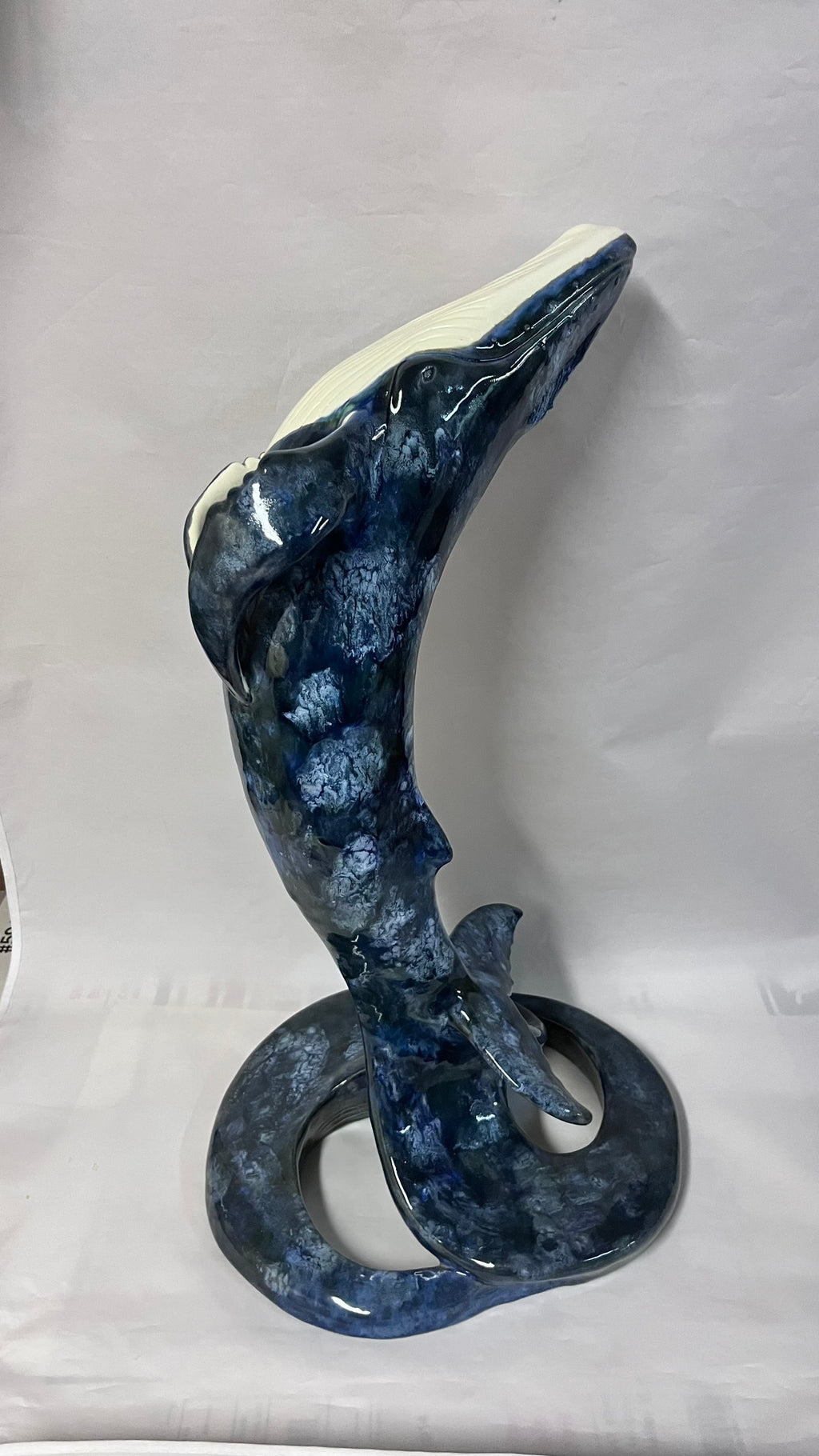 Majesty Humpback Whale - 19" Tall