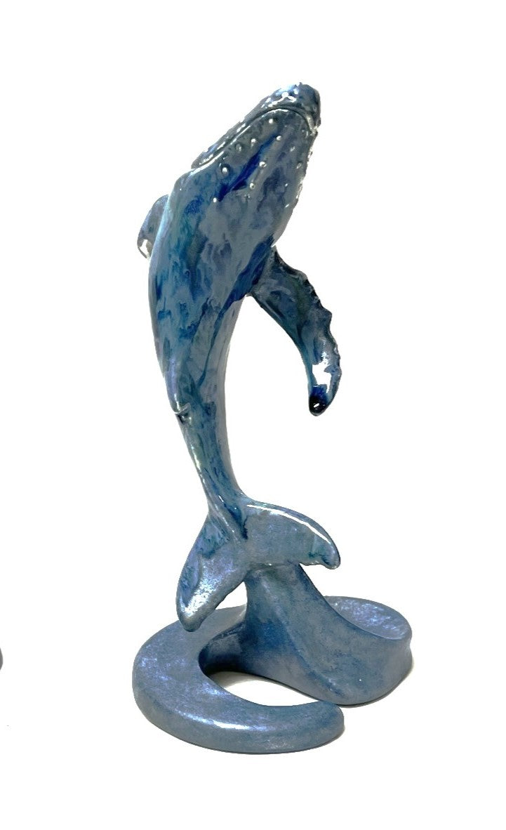 Majesty Humpback Whale - 19" Tall