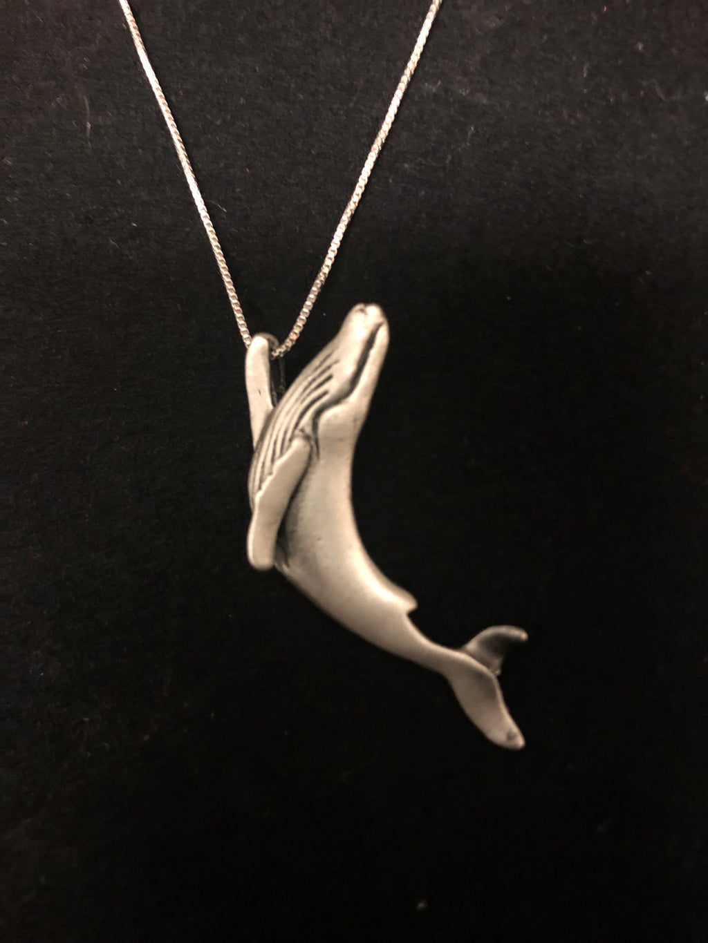 Whale Necklace - Pewter Jewelry